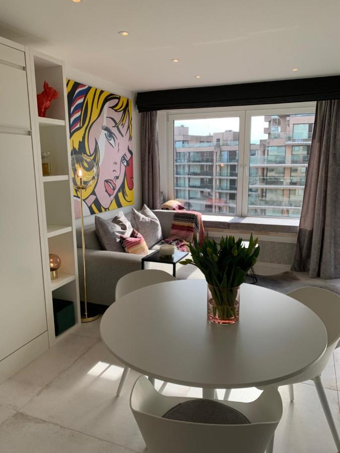 Luxe Studio/Suite Met Zeezicht En Volle Zon 크노케-하이스트 외부 사진