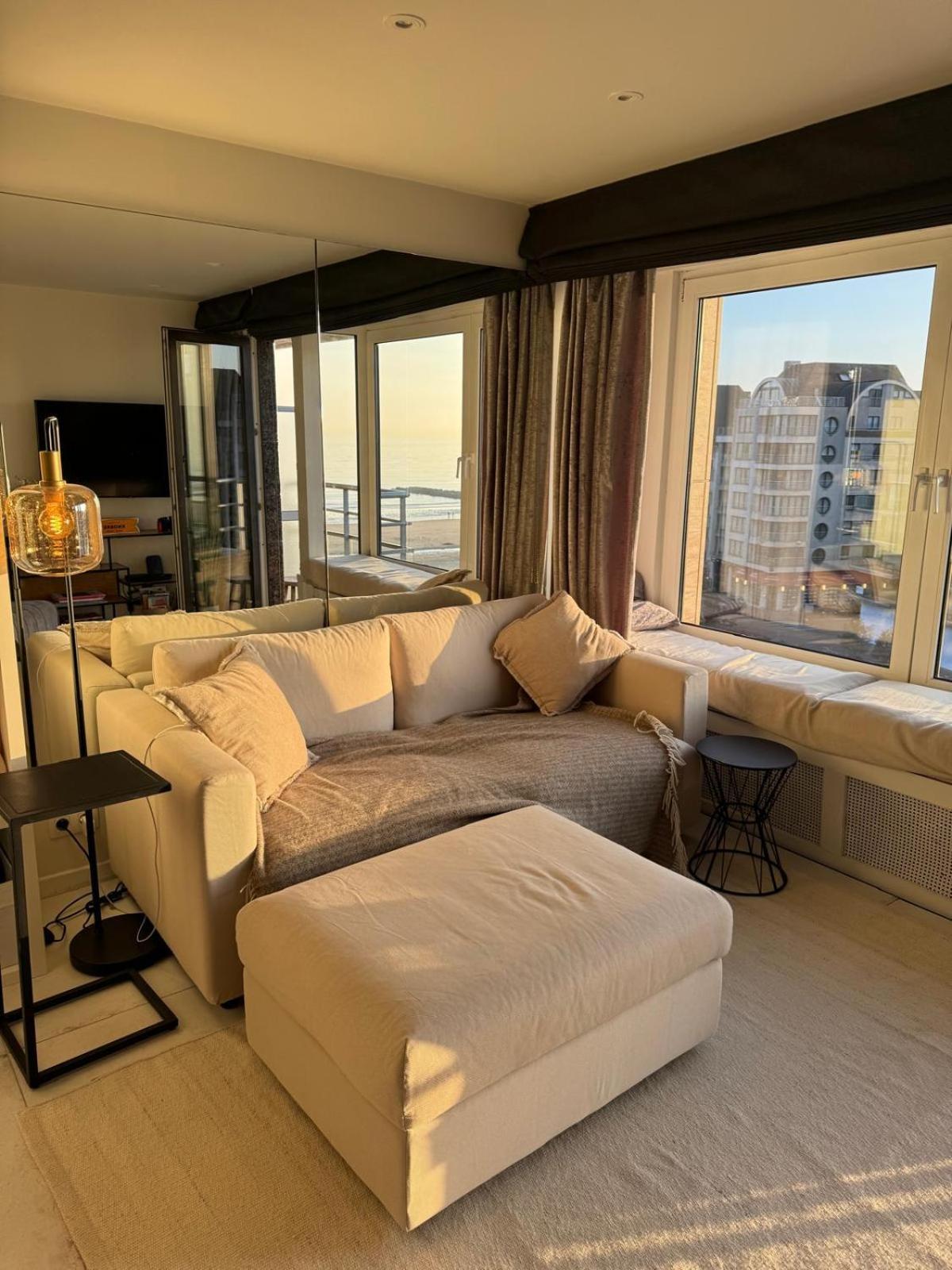Luxe Studio/Suite Met Zeezicht En Volle Zon 크노케-하이스트 외부 사진